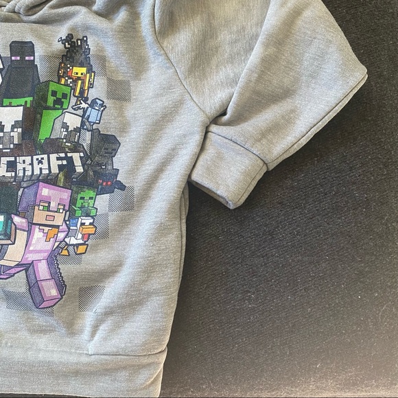 Minecraft Pullover Kids Hoodie - Picture 3 of 10